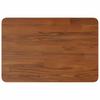 VidaXL Waschtischplatte Dunkelbraun 60x40x1,5 cm Massivholz Behandelt