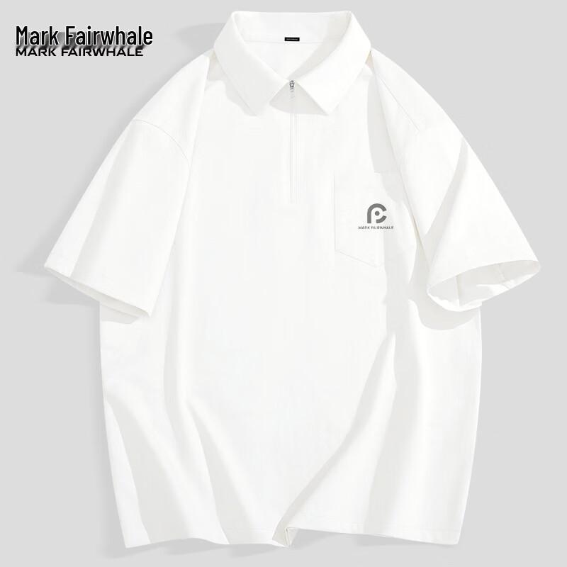 Mark Fairwhale Men s Half-Zip Short Sleeve Shirt L