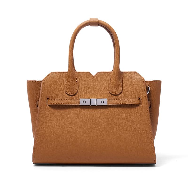 Leather handbag women s 2 new high-end first-layer cowhide large-capacity mother messenger bag women s platinum bag