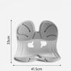 Ergonomic lumbar cushion sitting posture correction chair office sedentary backrest adult lumbar cervical traction device