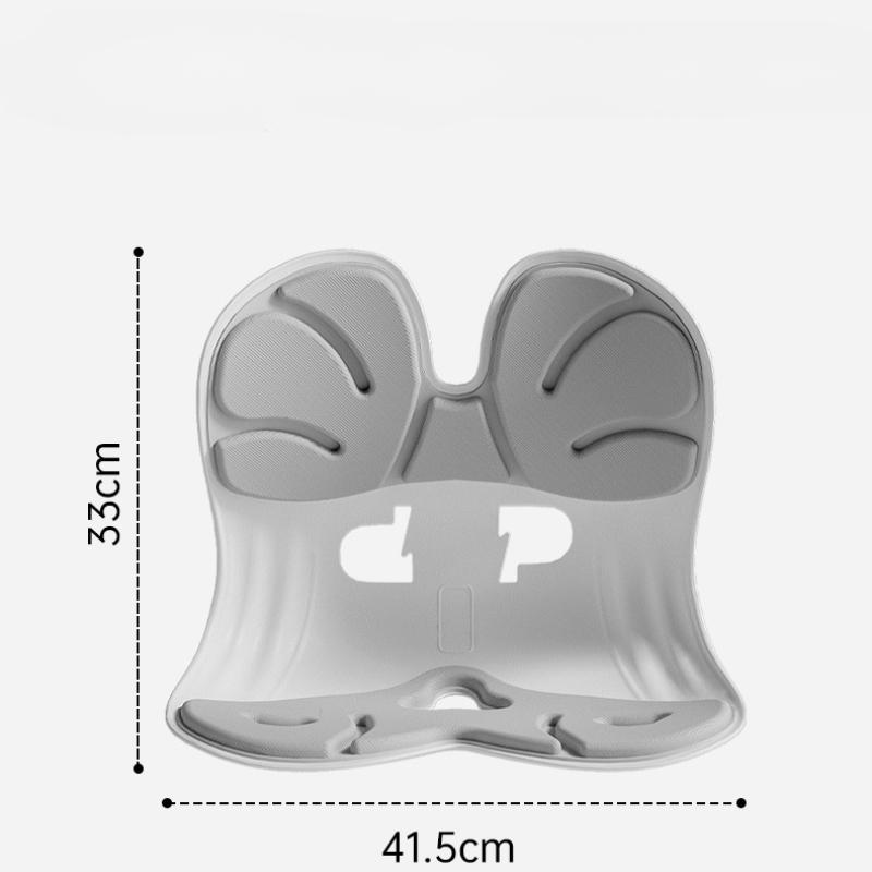 Ergonomic lumbar cushion sitting posture correction chair office sedentary backrest adult lumbar cervical traction device