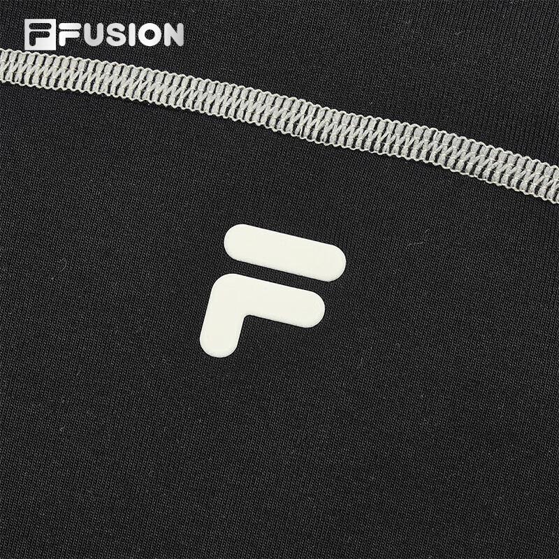 FILA FUSION Women's Contrast Stitch Long Sleeve Knit Top