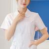 Women's Fashion Doll Neck Short Sleeve Color Wear Dresses