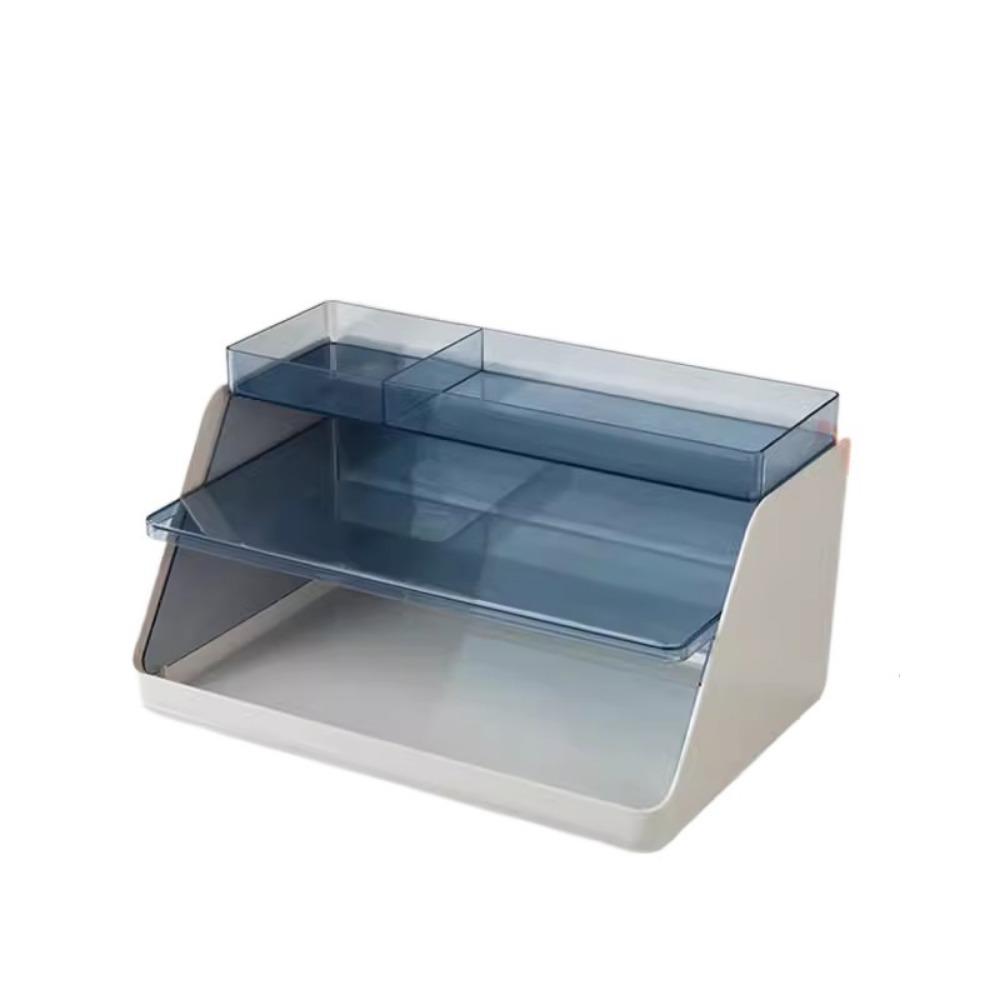 Space Saving File Paper Holder Large Capacity Desktop File Holders Book Storage Rack  School