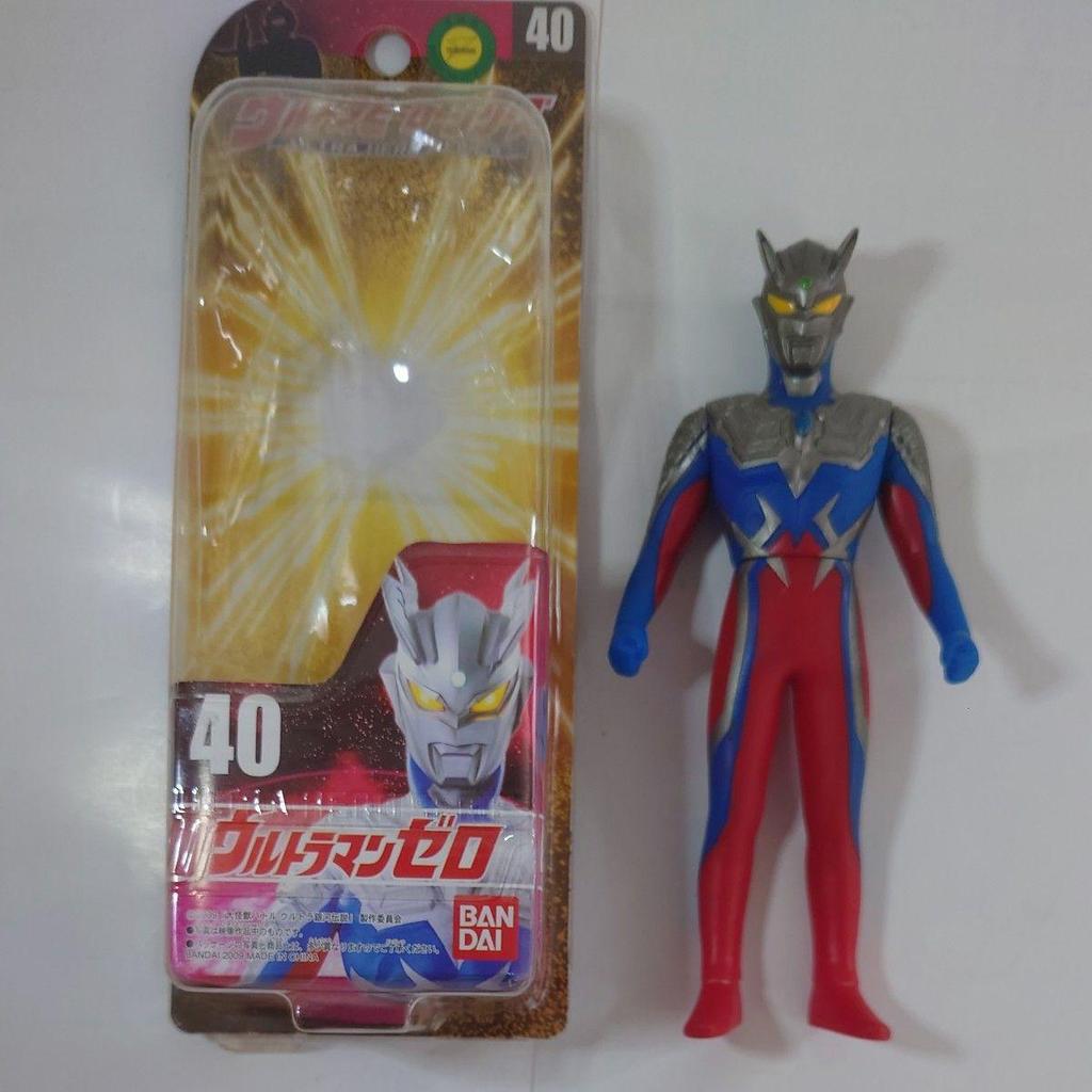 Used Ultra Hero Series 40 Ultraman Zero Soft Vinyl