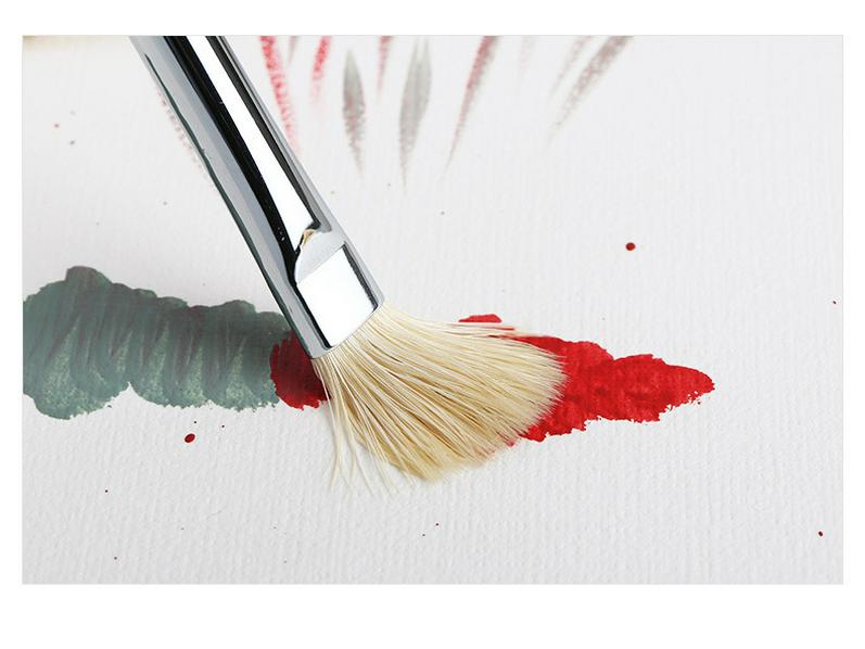 Koreanischer Hwahong 808 Serie Borstenpinsel für Öl-, Wasserfarben-, Gouache- und Acrylmalerei