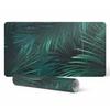 Desk Keyboard Mouse Protective Mat Tropical Leaves 120X60 Cm