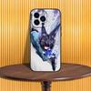 Etui Miyabi Hoshimi ZZZ na iPhone 17,16,15,14,13,12,11,Pro,Max,Plus,X,XS,SE4,E,Mini, Miękkie Czarne Etui