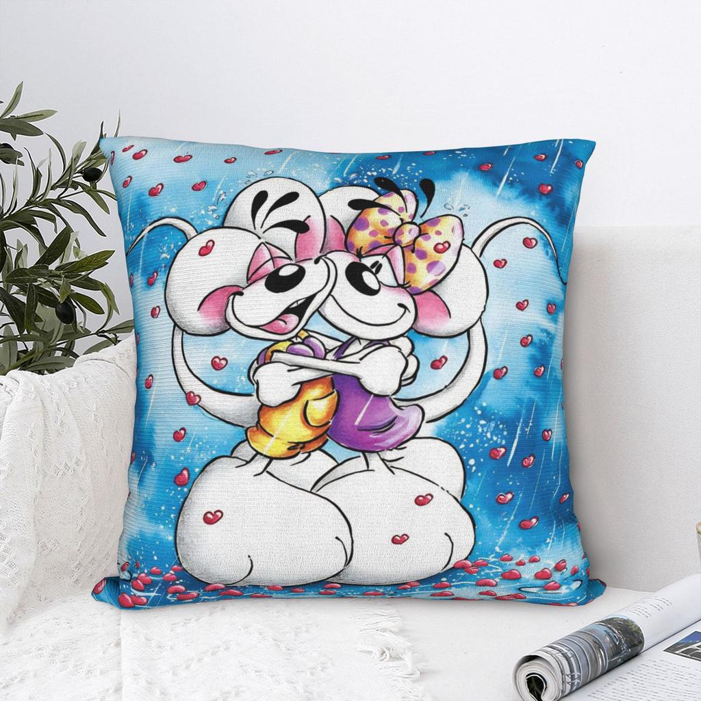 Cartoon Diddl Diddlina Pillow Case Soft Pillow Cover For Wedding Party Home Decor Retro Trendy Pillowcases