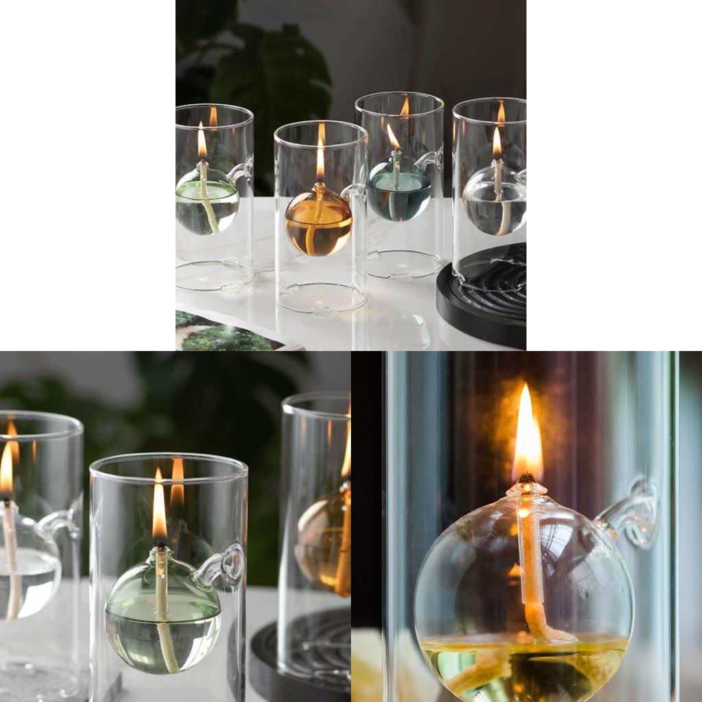 Tornados Holders Reusables Liquid Refillable Glass Oil