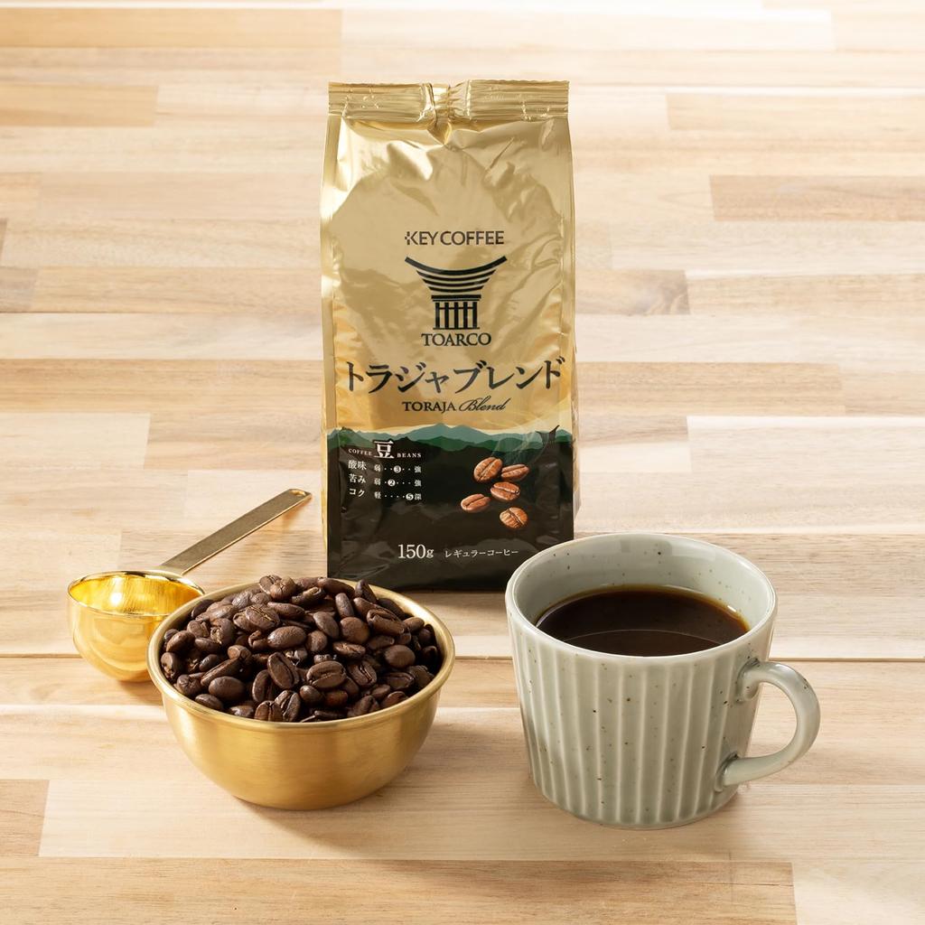 Key Coffee Toraja Blend Beans (LP) 150g