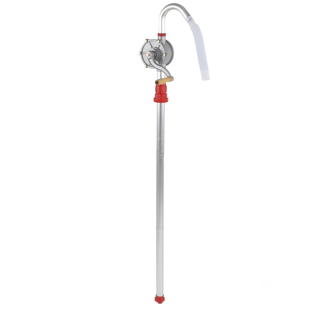 Hand Crank Rotary Oil Pump Aluminum Alloy 55 Gallon for Pumping Lubricating Fuel Oils Diesel