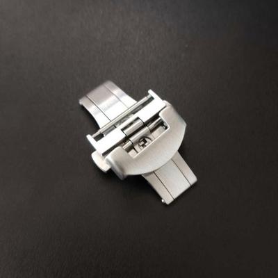 Used 20mm Watch Repair Replacement D Buckle Clasp Installation Width Matte Satin Silver [Compatible] Panerai PANERAI