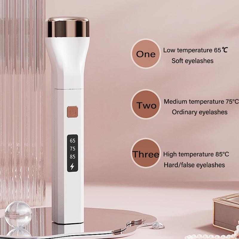 Portable 5D Heating Curling Electric Eyelash Curler 3 Modes Perm Eyelash Curler Heated Eyelash Grafting Long Lasting Makeup Tool