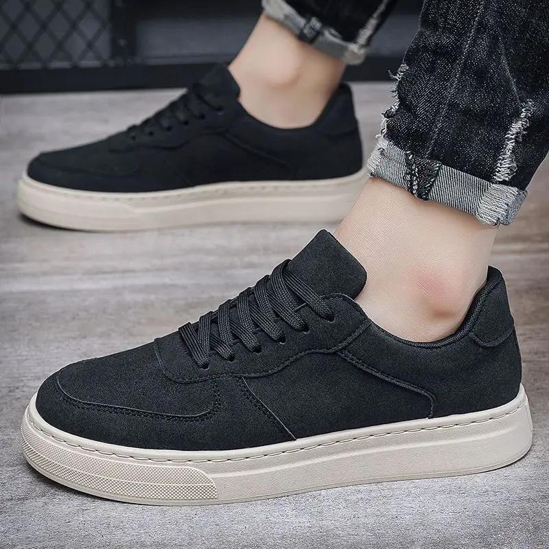 Man Shoe Work Non Slip Lace Up Sneakers New In Designer Luxury 2025 Footwear Offer Retro Trends Casual Shoes for Men