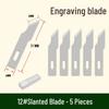 Precision Art Knife for Students - Ideal for Paper Cutting, Stamp Carving & Crafting