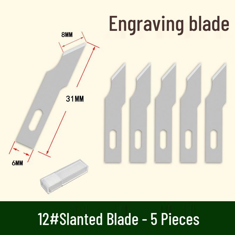 Precision Art Knife for Students - Ideal for Paper Cutting, Stamp Carving & Crafting