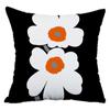 Simple Flower Pattern Pillowcase Dormitory Decoration Office Living Room Sofa Home Pillowcase