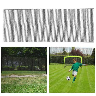 21x9.8ft / 28.8x9.8ft Soccer Backstop Net Ball Sports Practice Netting Barrier Knotted PE