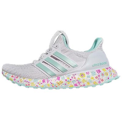 Ultra Boost Blanco/Verde Mujer FZ3889