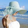 Kšiltovka s širokým velkým okrajem Summer Beach Sun Straw Beach Derby Hat