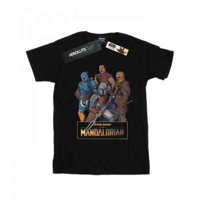 Mens The Mandalorian Character Collage T-Shirt