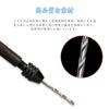 CHENLONB Hand Drill, Pin Vise, Small Drilling Tool, No Power Supply Required, Manual Drill, DIY Tool, Includes 10 Drills, 0.8mm-3mm, Storage Case Incl
