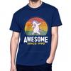 Awesome Since TShirt For Men Cotton Awesome Tshirt Classic Tshirtd Born In Th Birthday Tee Tops Clothing Gift