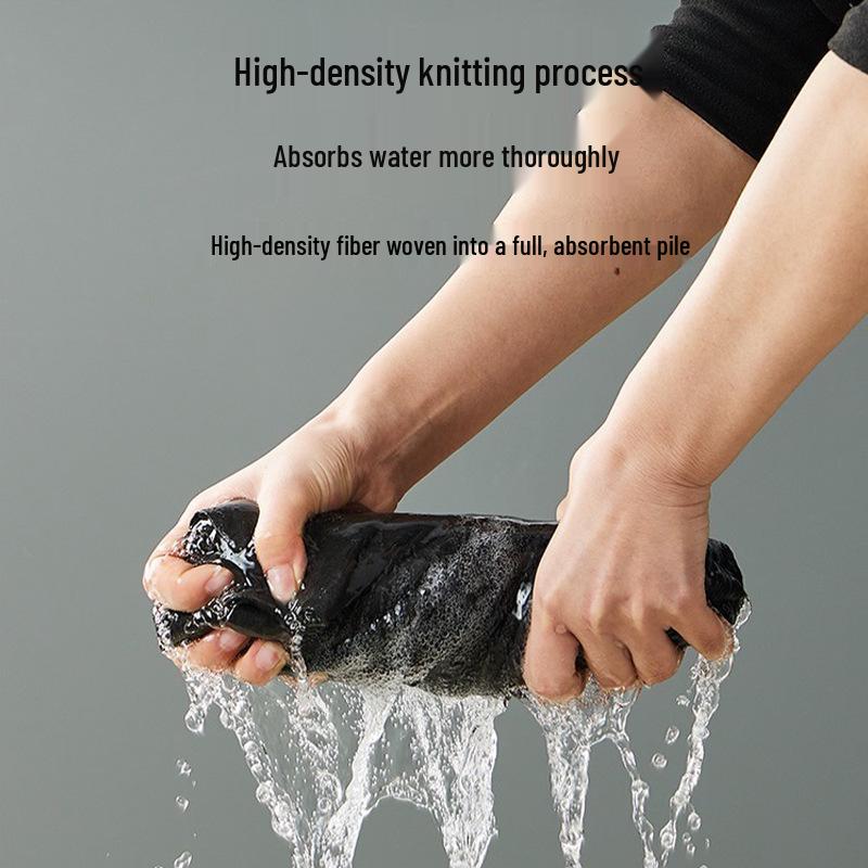 Premium fusselfreies Magisches Tuch für Autoglas, Spiegel und Hausarbeit – Saugfähig, Hühnerhauttextur