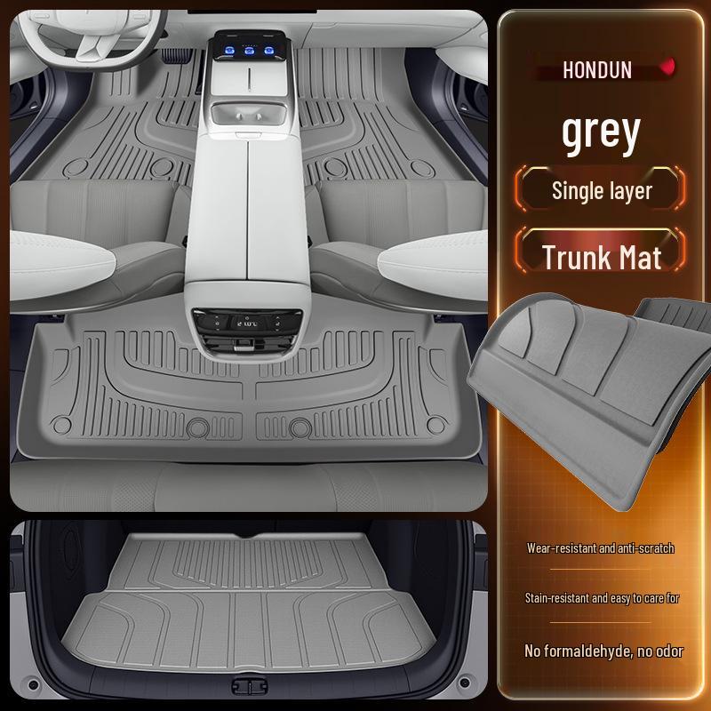 Deep Blue L07 TPE2025 5-Seater Car Floor Mat Set - Interior Carpet Accessories