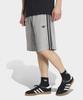 3-Stripe Shorts - Medium Grey Heather / Ke2433