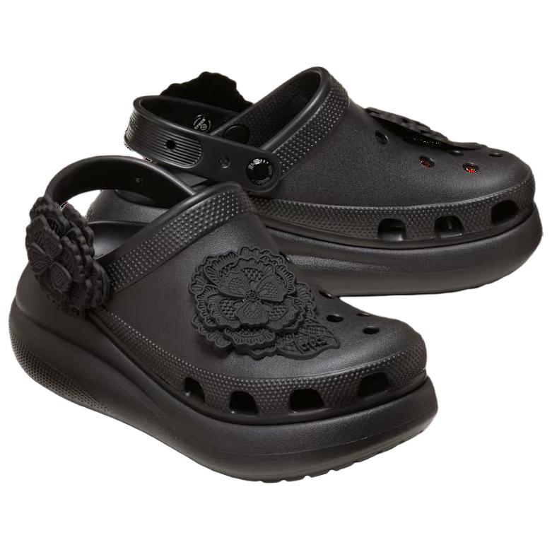 Crocs Crush Clog Fashion Trend Comfortable Clogs Women clogs Black 212983-001