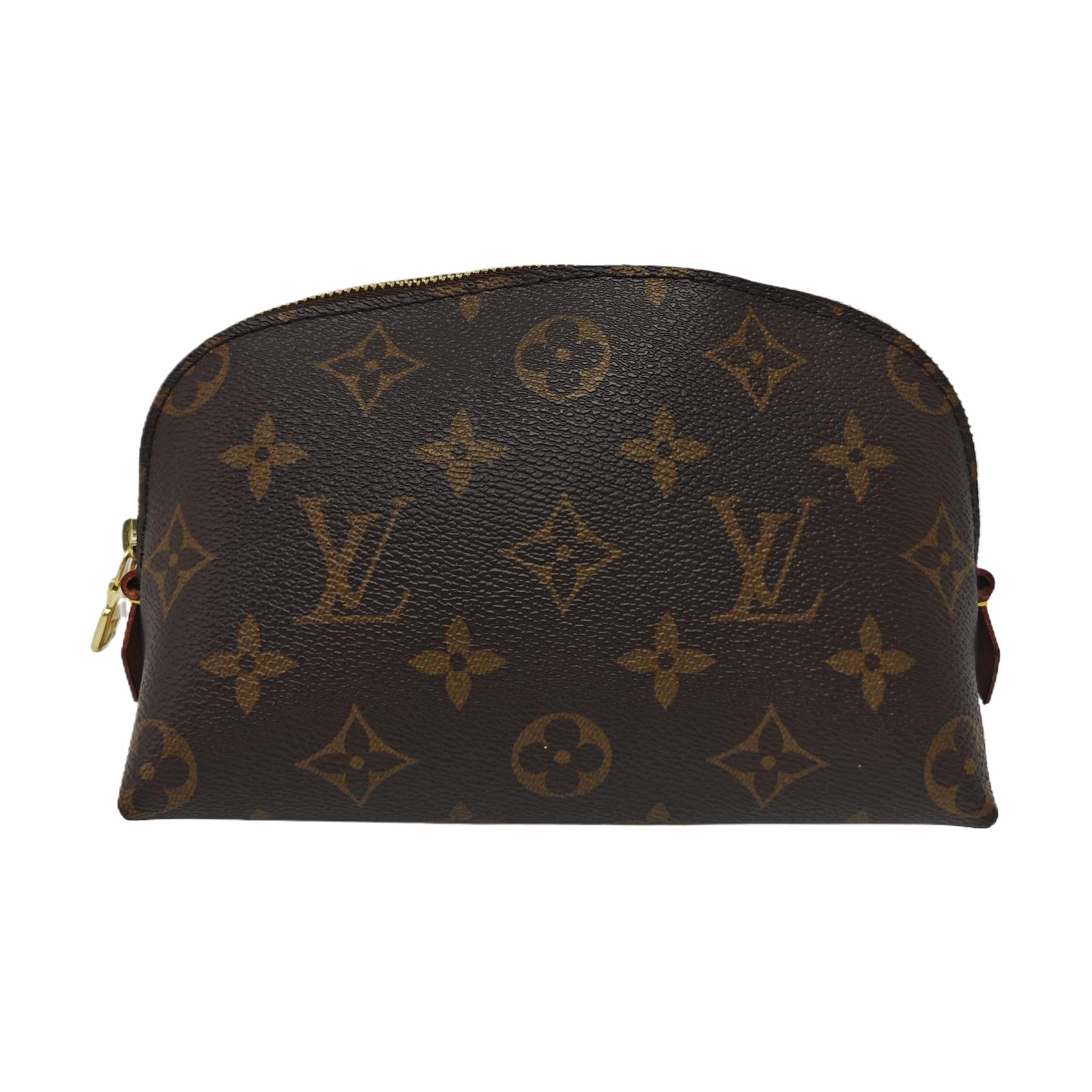 [Pre-Owned] Classic Monogram Canvas Cosmetic Shell Clutch - Excellent #K6R0F1 ONE SIZE