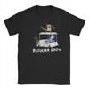 Herren T-Shirts Regular Show Mordecai und Rigby Golfwagen Großartig Reines Baumwoll-T-Shirt Kurzarm T-Shirt Rundhals Kleidung 6XL