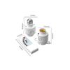 Infrared Remote Control Lamp Holder Color Changing Timer Smart LED Lampholder Easy Install Lamp Head