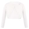 Little Girls Long Sleeve Cotton Solid Knit Bolero Cardigan Shrug Sweaters Birthday Party Dress Coat