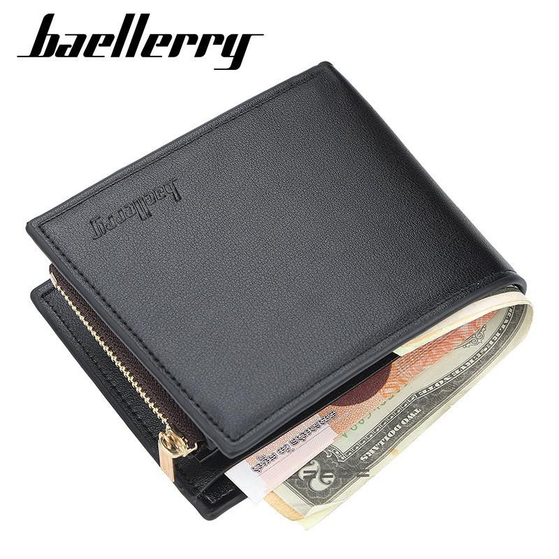 Wallet Men's Short Korean Version Business Multi Slot With 30% Discount Driver's License Zipper Coin Purse