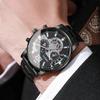 3 STÜCKE Herren Business Uhren Mode Stahlband Herren Analog Quarzuhren Set Relogio Masculino Reloj Hombre