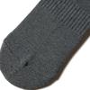 [New Era] Ankle Socks, 3 Pairs, Charcoal Gray, 23-25cm