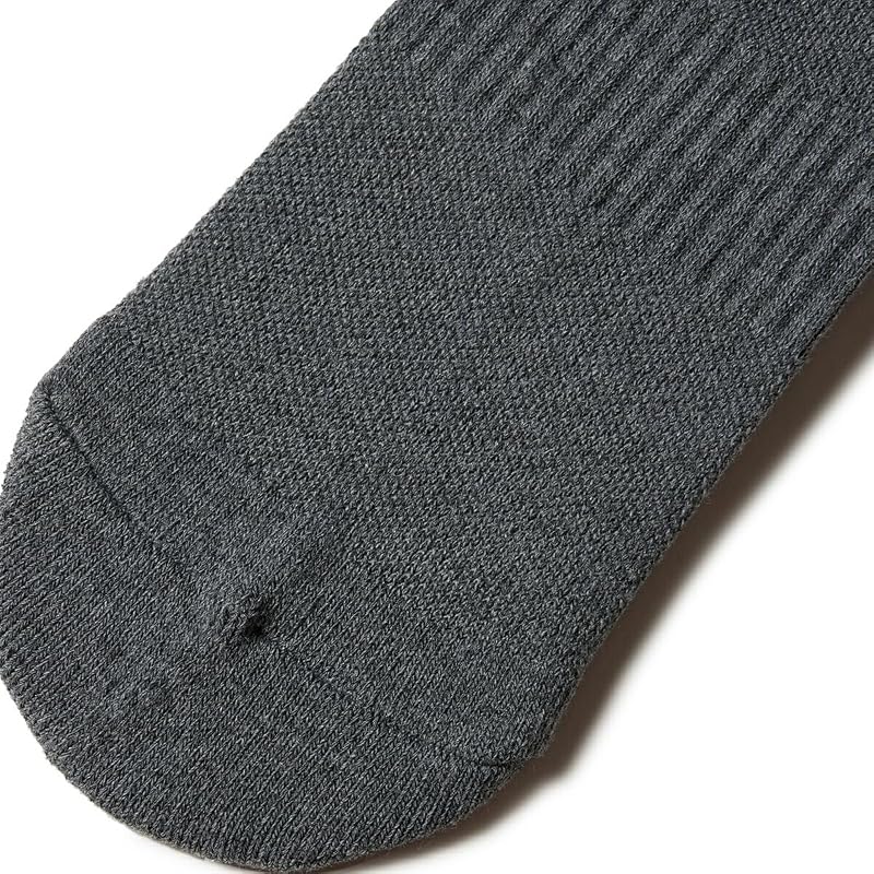 [New Era] Ankle Socks, 3 Pairs, Charcoal Gray, 23-25cm