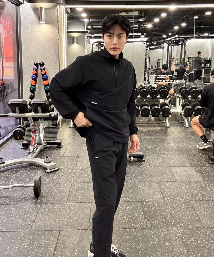 Leijibi [Summer] Airlight Stretch Running Sports Pants Workout Jogger Pants M Charcoal