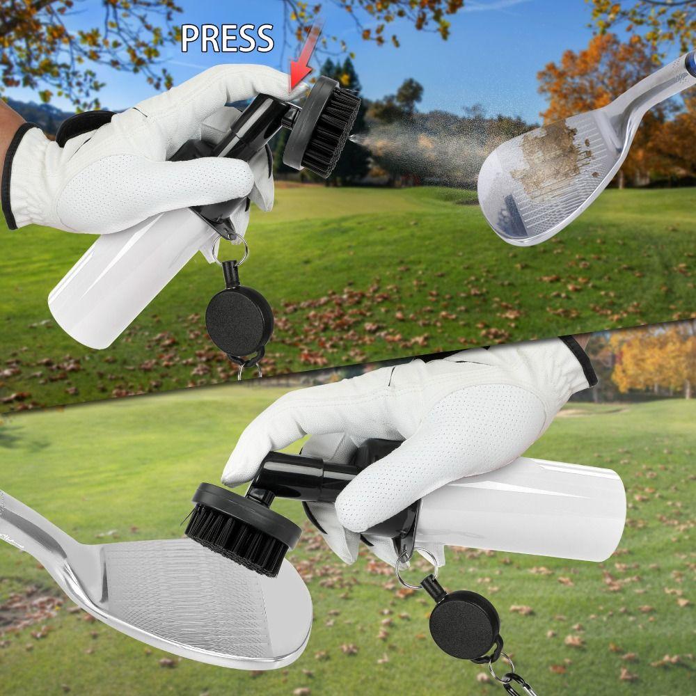 Nozzle Design Golf Club Groove Water Brush Press Type Golf Reservoir Tube Wide Application