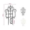 2 Stücke Yard Decor Multifunktionale Dekorative Garten Zaun Anlage Klettern Rahmen Stapelbar DIY Klettern Spalier Tier Barriere Zaun