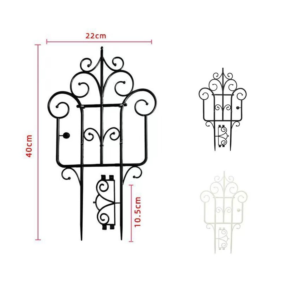2 Stücke Yard Decor Multifunktionale Dekorative Garten Zaun Anlage Klettern Rahmen Stapelbar DIY Klettern Spalier Tier Barriere Zaun