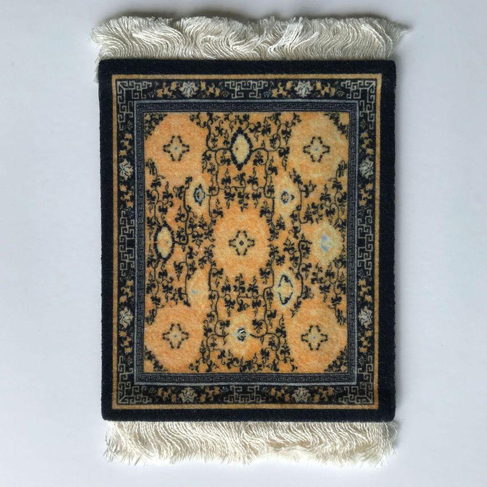 With Tassel Heat-resistant Desk Cushion Retro Pattern Table Decor Kitchen Accessories Coaster Cup Pads Table Mat Placemat