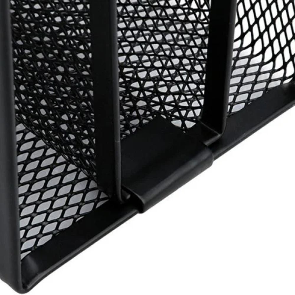 Metal Desk Office File Holder Multifunctional Mesh Desk Organizer  Business Card File