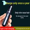 Electric Rechargeable Nose Hair Trimmer for Men and Women