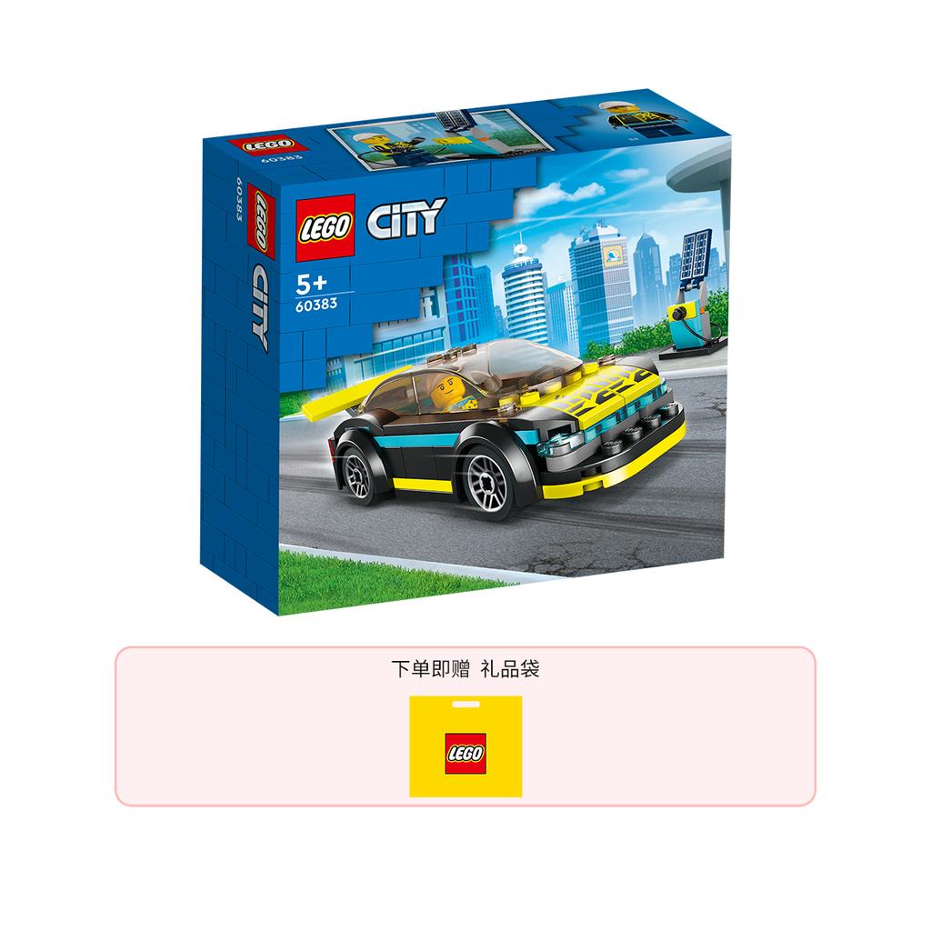 LEGO Electric Sports Car Building Blocks 0-300pcs 60383