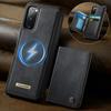 For Samsung Galaxy S20 FE Magnetic Case CASEME ME80 Series Leather PC TPU Phone Cover with Detachable Wallet