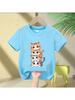 Kids Girls Just a Girl Who Loves Cats Graphic TShirt Soft Cotton Crew Neck Tee Casual Summer Wear for School  Playdf0020